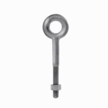 Chicago Hardware Eye Bolt 3/8", 6 in Shank, 3/4 in ID, Steel, Hot Dipped Galvanized 08051 4